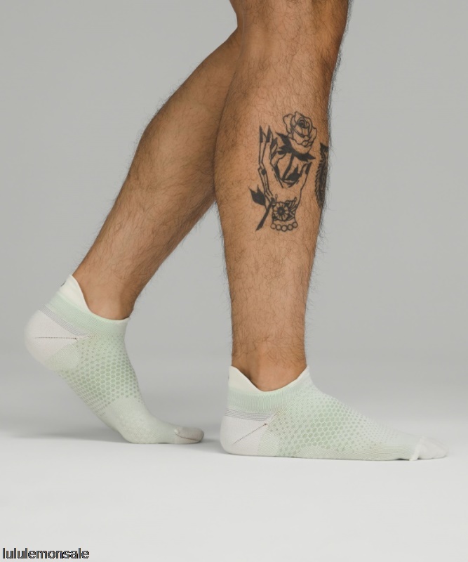 Lululemon Deutschland DELULU922 | Lululemon Deutschland Lemon Sorbet Macropillow Tab Laufsocke Mittlere Dämpfung